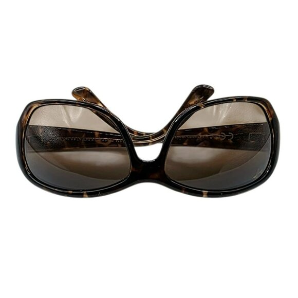 Maui Jim Tortoise Sunglasses Pearl City Polarized Brown Lenses Italy MJ 214-10 - Picture 10 of 12